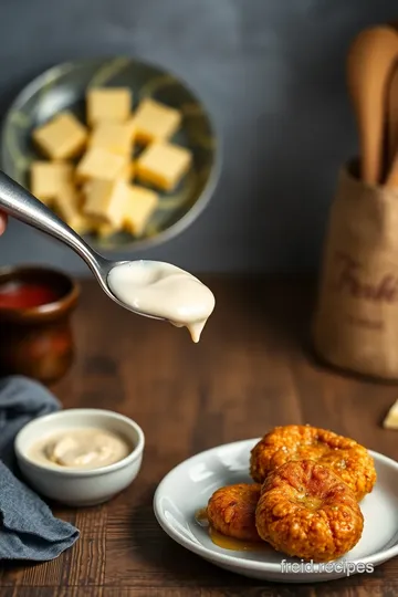 Fried Cheese Croquettes with Tangy Sauce steps