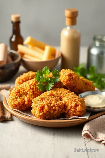 Fried Chicken with Crispy Coating Recipe ingredients