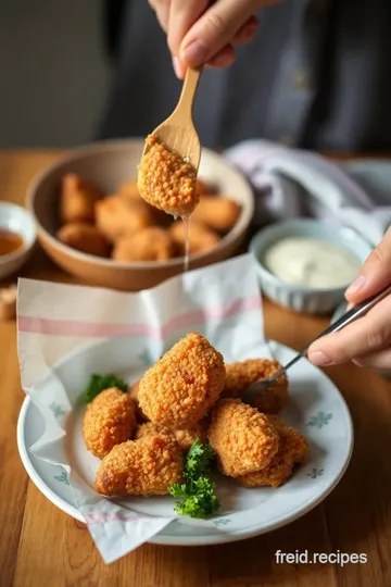 Fried Chicken with Crispy Coating Recipe steps