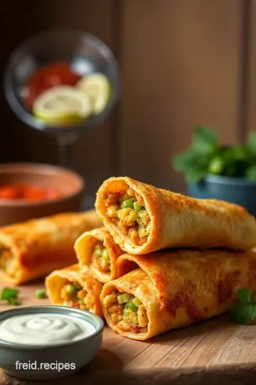 Fried Vegetable Chimichangas steps