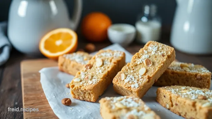 Crispy Almond & Orange Gluten-Free Biscotti