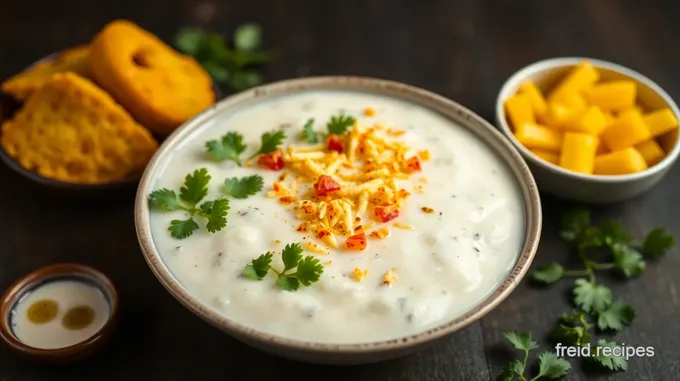 Mix Boondi Raita Recipe