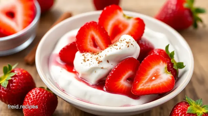 Fresas con Crema