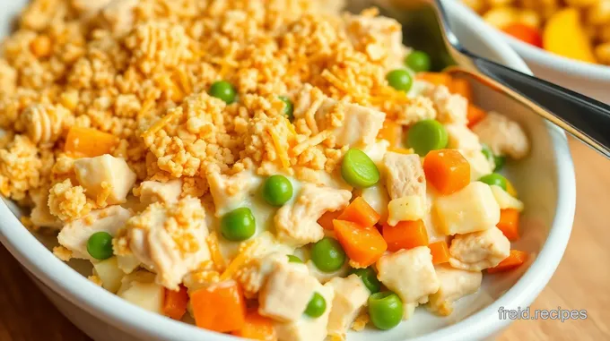 Chicken Ritz Cracker Casserole