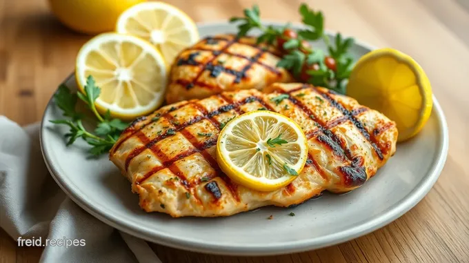 Grilled Lemon Chicken: A Burst of Zesty Flavor