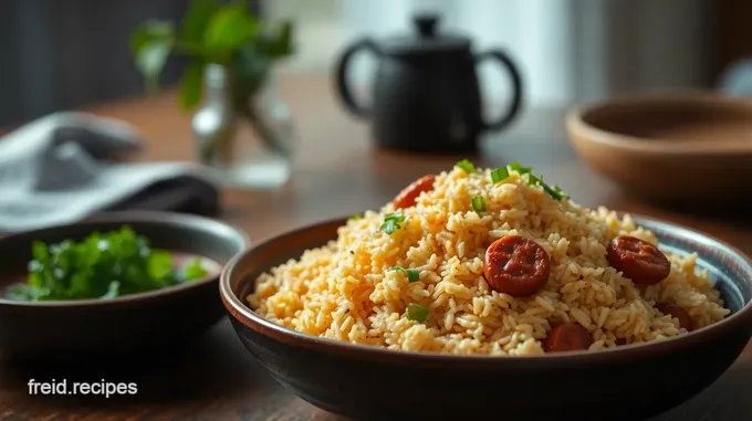 Sizzling Sausage Fried Rice: A Quick and Flavorful Delight