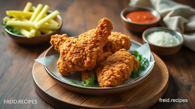 Fried Chicken with Crispy Coating Recipe